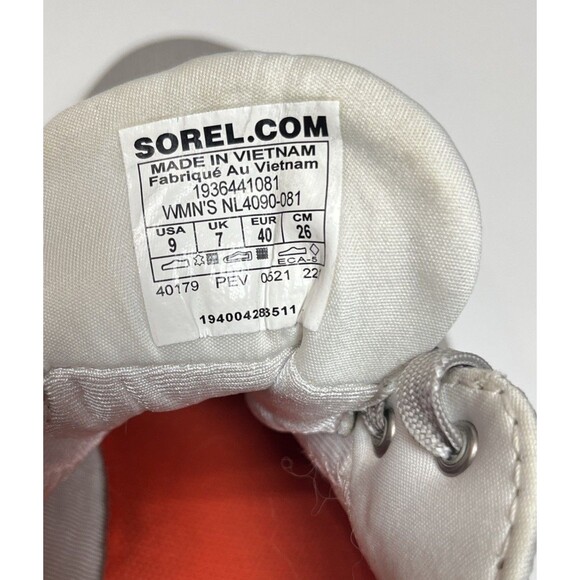 SOREL Women's Out N About Waterproof Sneakers Gray Hiking Shoes Size 9 US - Picture 6 of 6